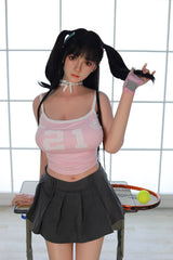 168cm (5.51ft) Big Chest Silicone Head & Body Lovely Sporty Girl Love Doll CFB250711 Hiroka