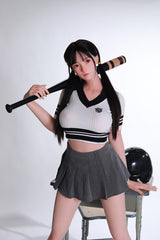 168cm (5.51ft) Big Boobs Asian Girl Sex Doll TPE Head & Silicone Body CFB250401 Sanae