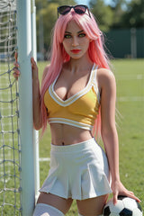 157cm (5.15ft) Medium Boobs Sexy Football Girl Love Doll F5072201 Danika