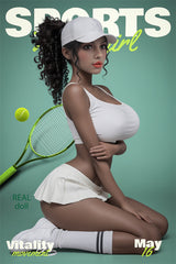 158cm (5.18ft) Big Tits Sporty Girl Ebony Sex Doll D5052902 Dimitra