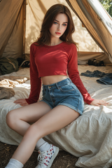 159cm (5.22ft) Small Boobs Beautiful Skinny Sex Doll D5090803 Manissa HB8