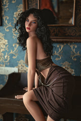 173cm (5.68ft) Big Boobs Silicone Head & Body Elegant Young Lady Love Doll D5102204 Jocelyn FB6M Movable Jaw