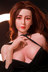 165cm (5.41ft) Big Bust Sexy Redhead Silicone Head & Body Love Doll CFB2412130 Fia