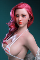 168cm (5.51ft) Big Bust Redhead Silicone Head & Body Lingerie Model Love Doll CFB2412163 Greer