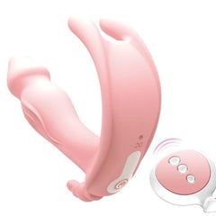 Waterproof Napkin-Shaped Wearable Butterfly Clitoris Stimulator G-Spot Vibrator - Best Love Sex Doll