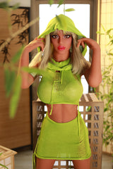 158cm (5.18ft) Big Tits Tanned Skin Blonde Milf Love Doll C260404 Alba