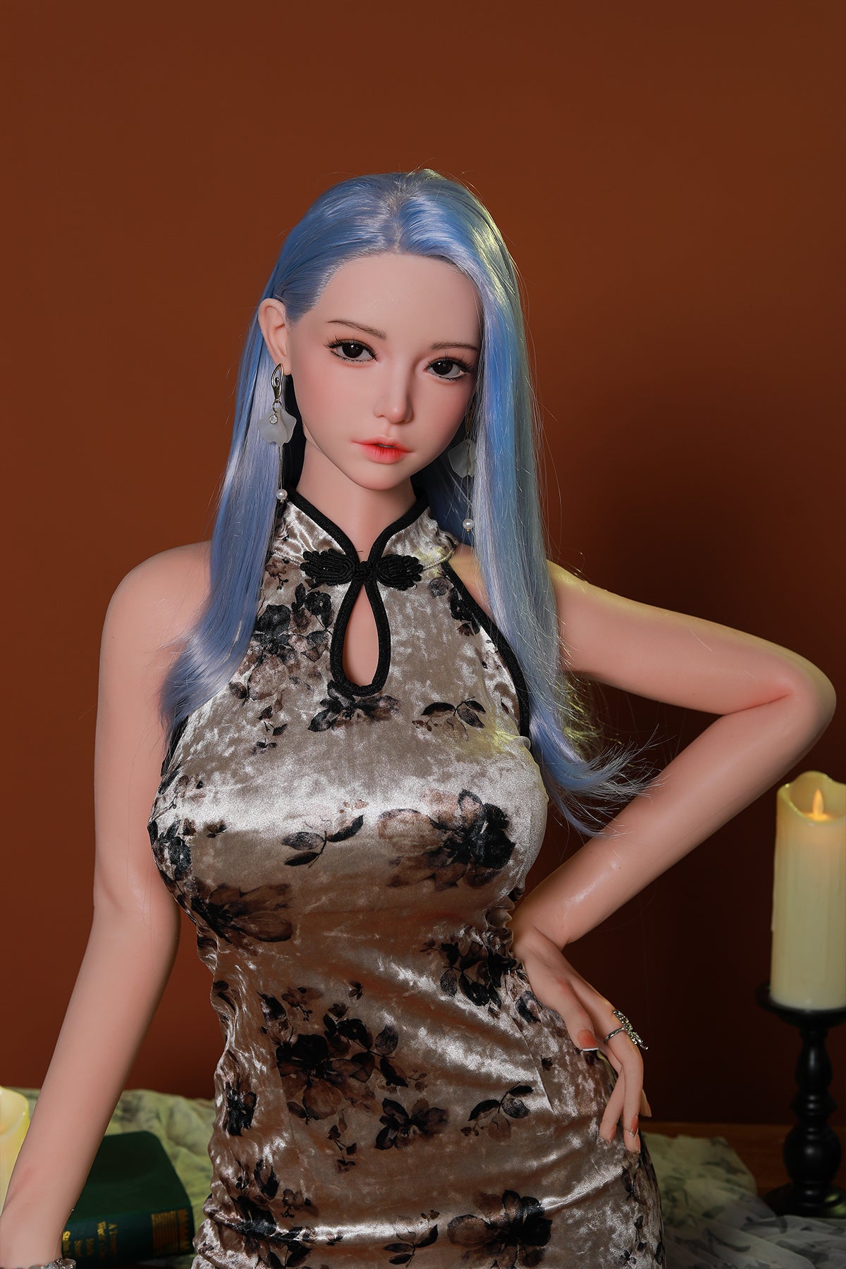 168cm (5.51ft) Big Breasts Sexy Japanese Silicone Head & Body Sex Doll CFBM250409 Umeko Movable Jaw