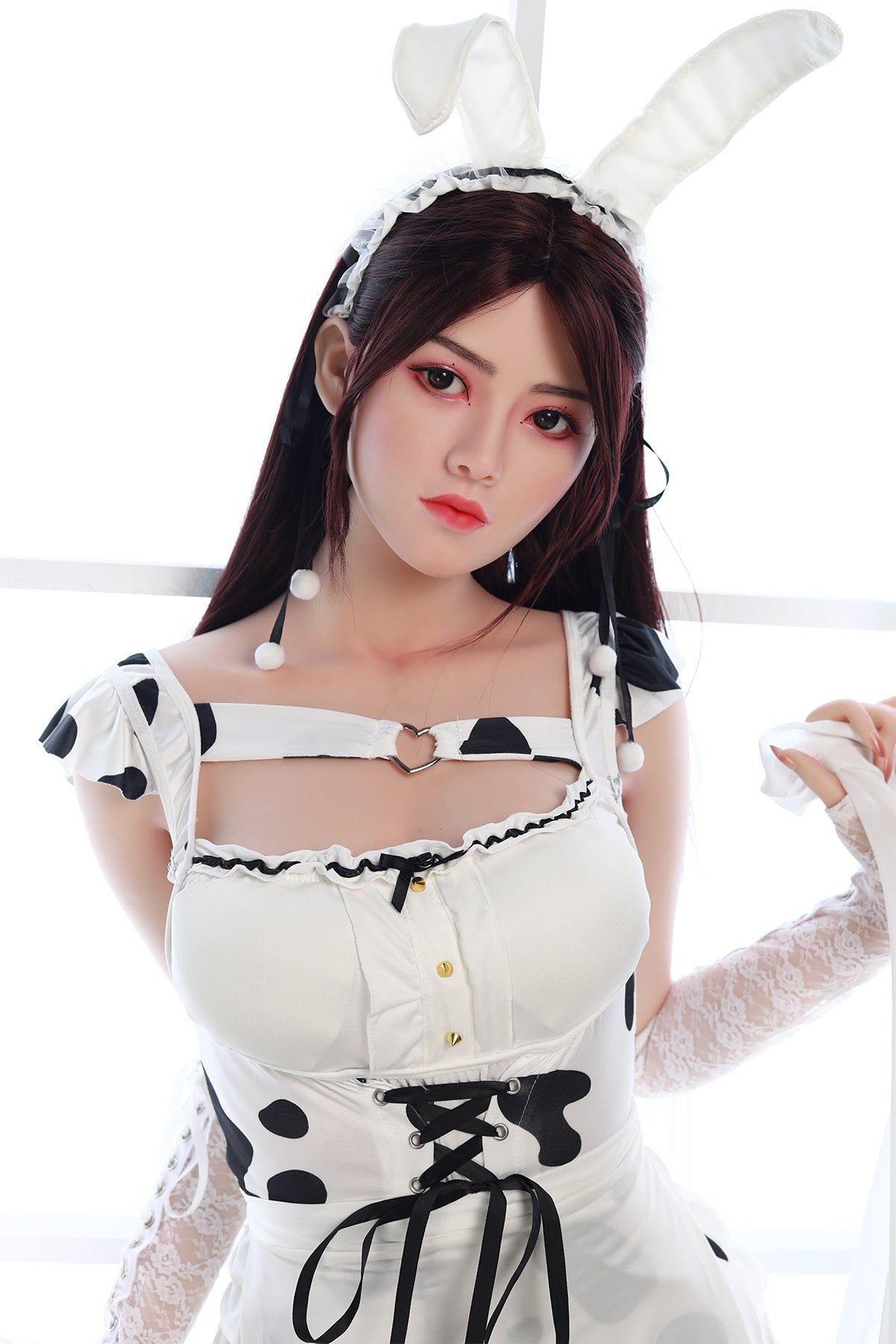 165cm (5.41ft) Big Breasts Lovely Young Girl Sex Doll Silicone Head & Body CFB250505 Rikako