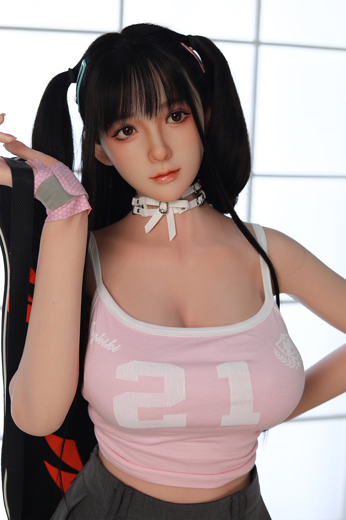 168cm (5.51ft) Big Chest Silicone Head & Body Lovely Sporty Girl Love Doll CFB250711 Hiroka