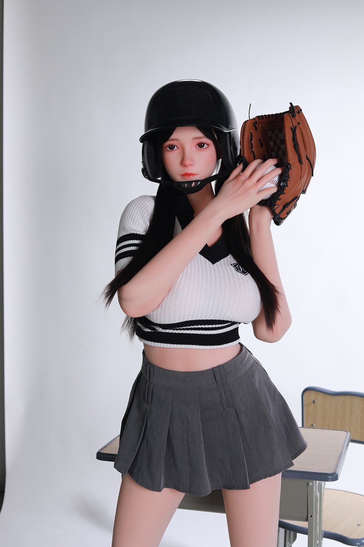 168cm (5.51ft) Big Boobs Asian Girl Sex Doll TPE Head & Silicone Body CFB250401 Sanae