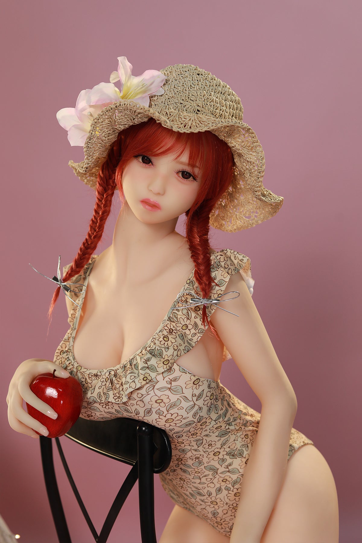 158cm (5.18ft) Big Tits Redhead Loli Sex Doll C250501 Jania