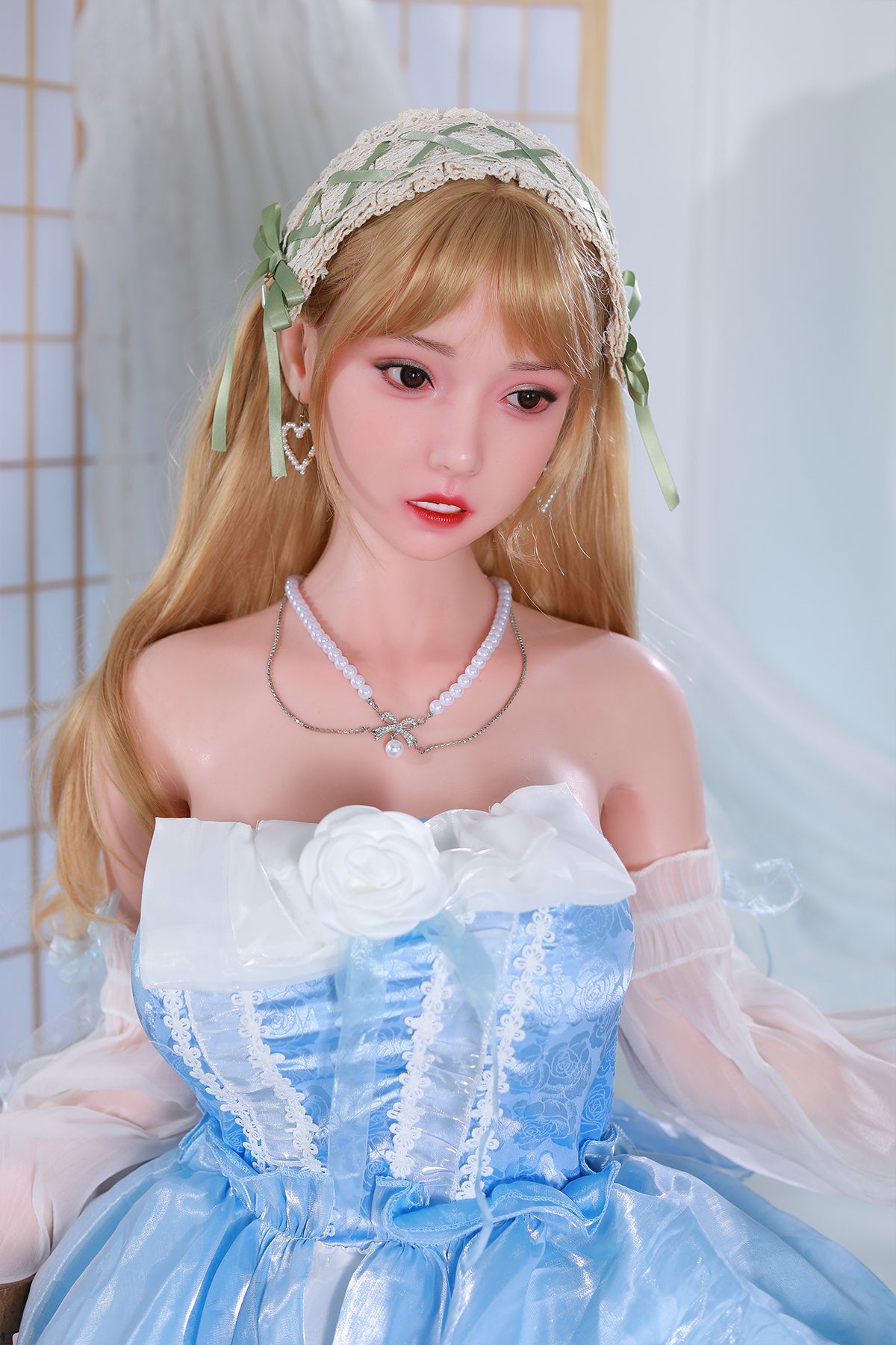 168cm (5.51ft) Big Boobs Silicone Head & Body Loli Love Doll CFBM250406 Dorota Movable Jaw
