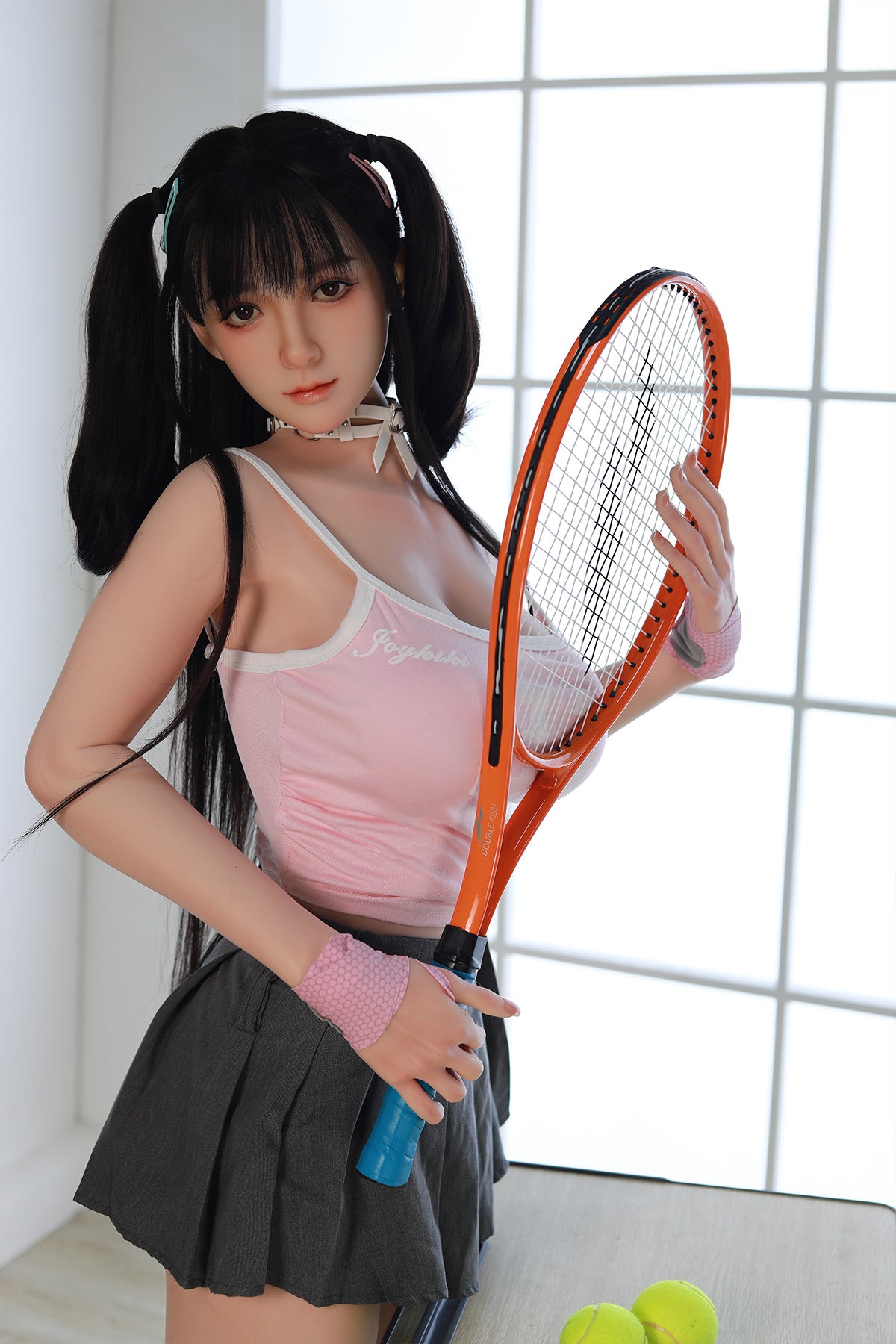 168cm (5.51ft) Big Chest Silicone Head & Body Lovely Sporty Girl Love Doll CFB250711 Hiroka
