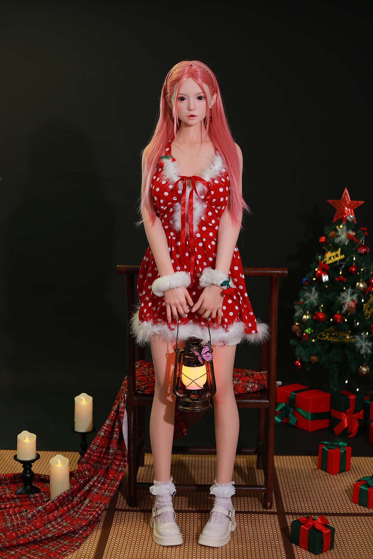168cm (5.51ft) Medium Bust Adorable Pretty Girl Silicone Head & Body Love Doll CFBM250408 Mieko Movable Jaw