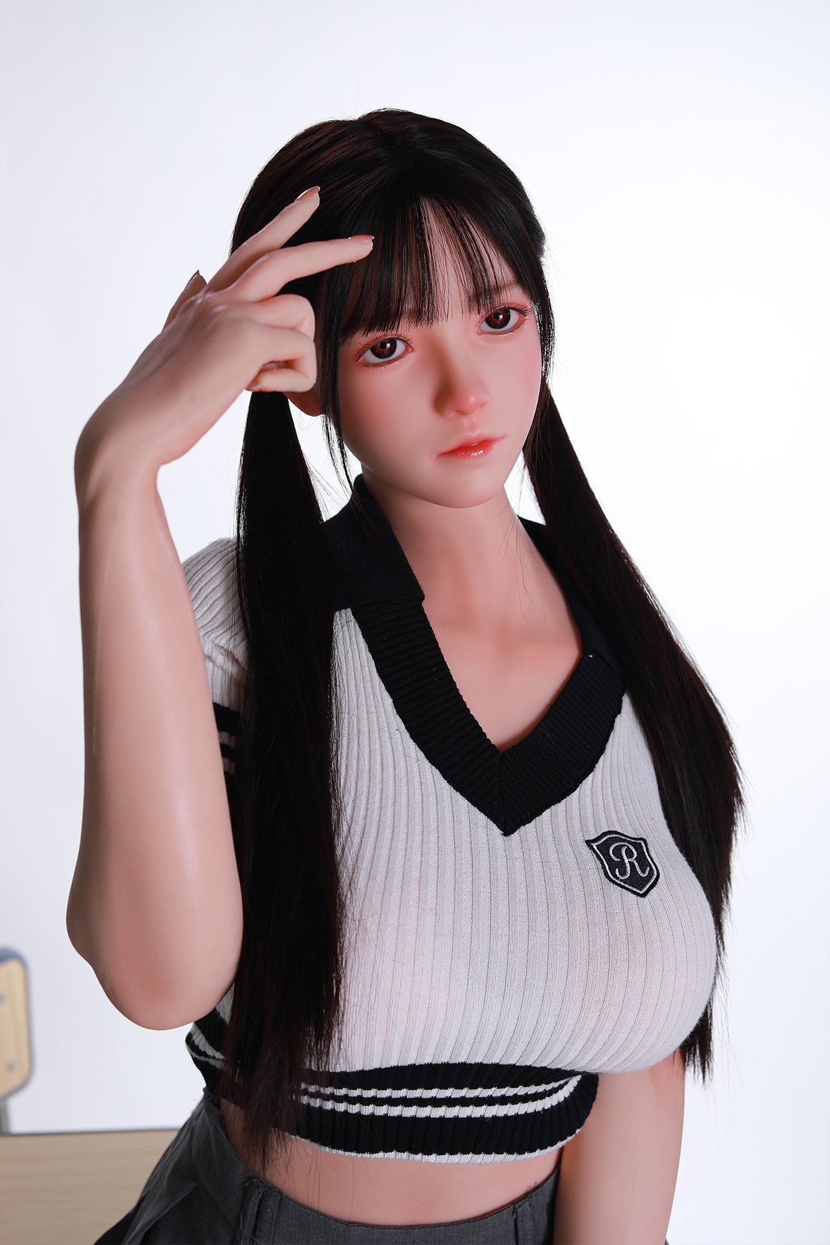 168cm (5.51ft) Big Boobs Asian Girl Sex Doll TPE Head & Silicone Body CFB250401 Sanae