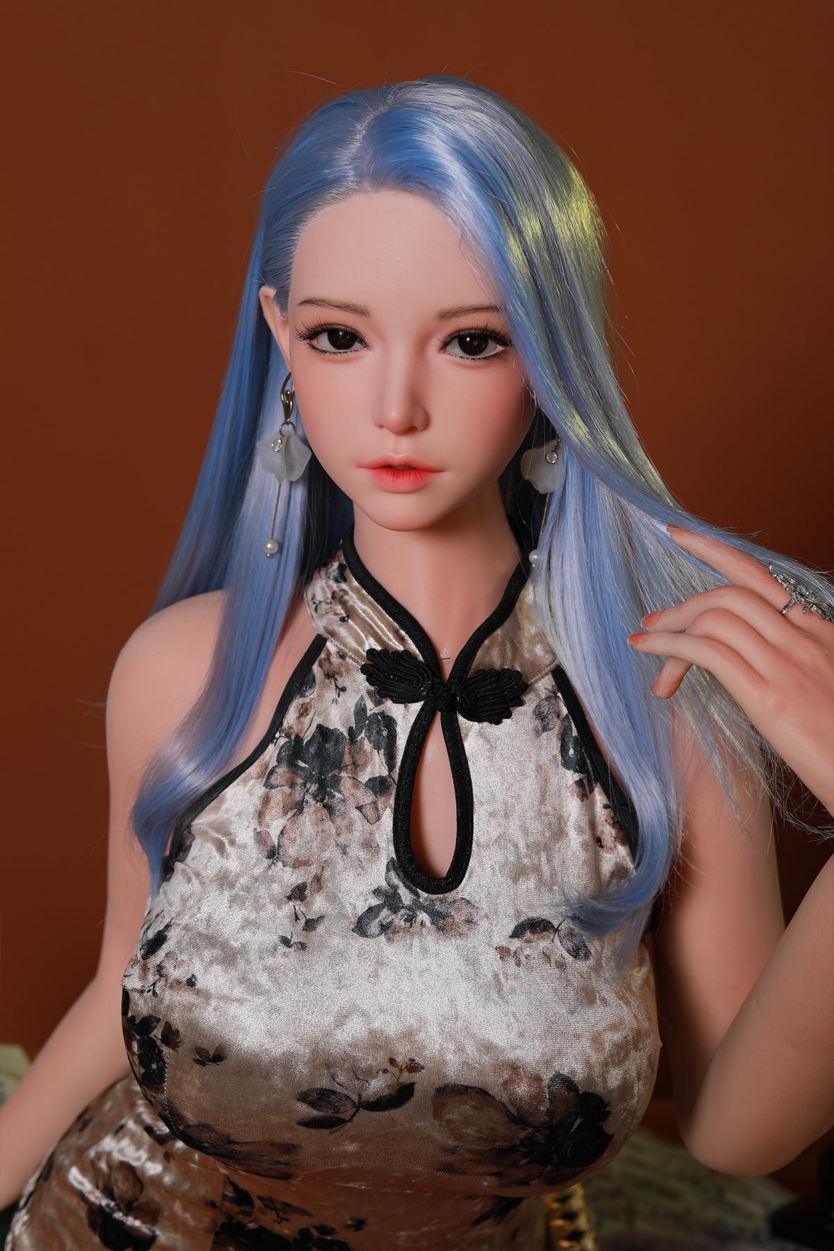 168cm (5.51ft) Big Breasts Sexy Japanese Silicone Head & Body Sex Doll CFBM250409 Umeko Movable Jaw