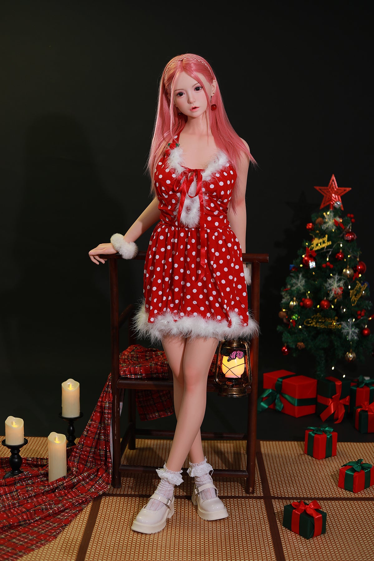 168cm (5.51ft) Medium Bust Adorable Pretty Girl Silicone Head & Body Love Doll CFBM250408 Mieko Movable Jaw