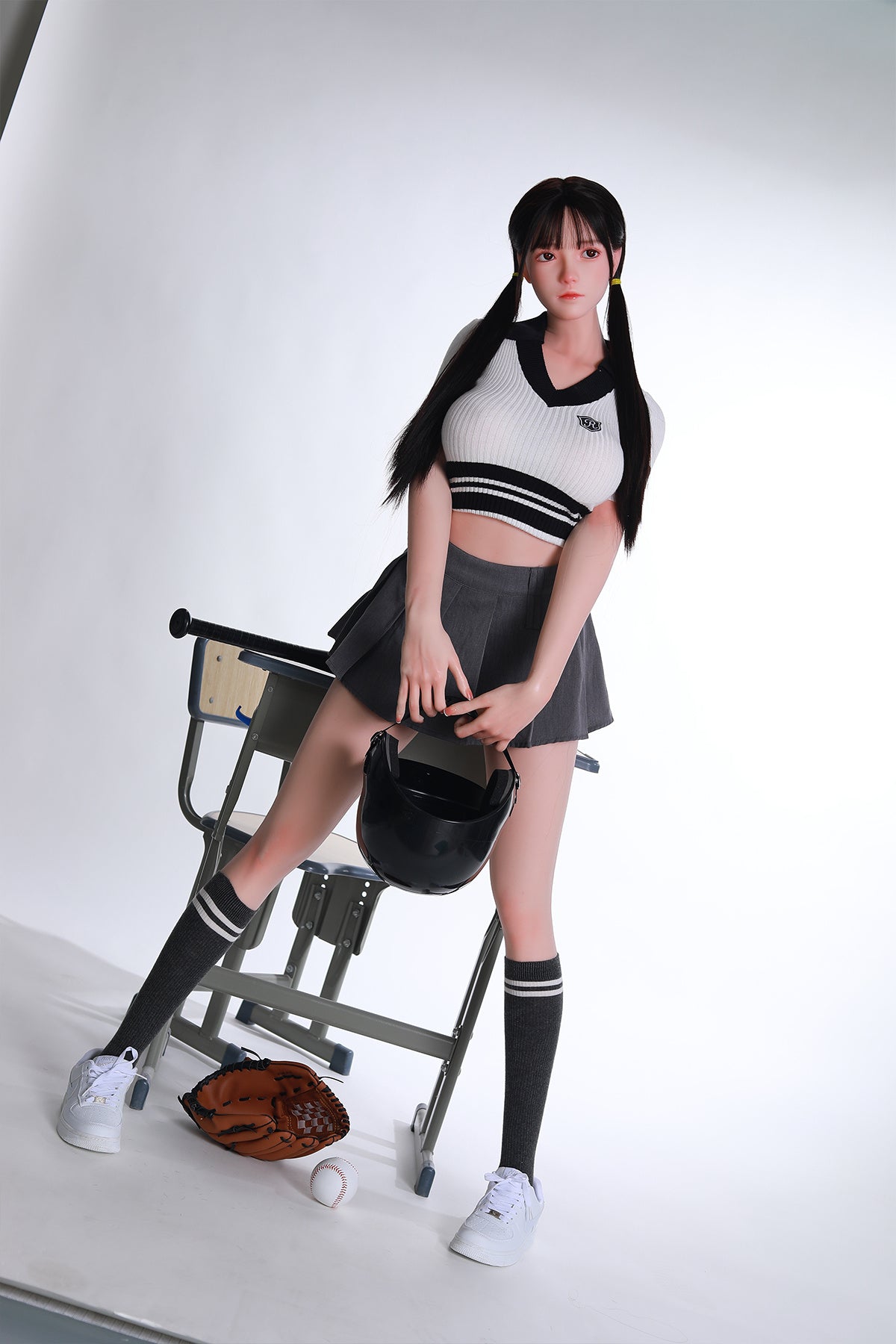 168cm (5.51ft) Big Boobs Asian Girl Sex Doll TPE Head & Silicone Body CFB250401 Sanae