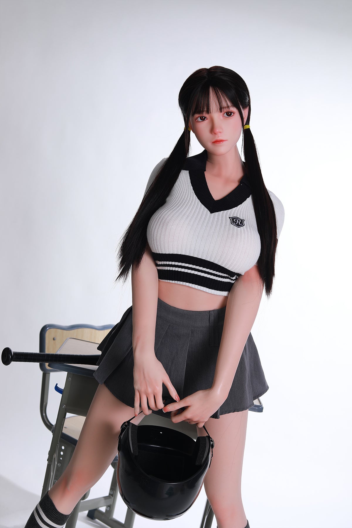 168cm (5.51ft) Big Boobs Asian Girl Sex Doll TPE Head & Silicone Body CFB250401 Sanae