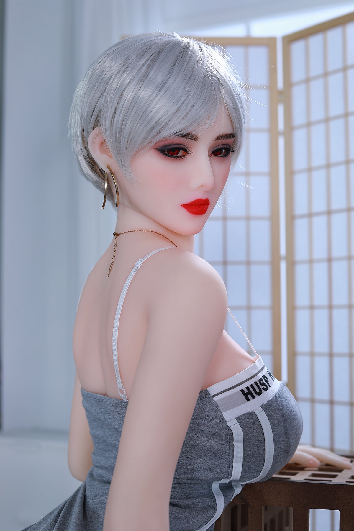 158cm (5.18ft) Big Chest Hot Lady Mix-blood Sex Doll C250417 Zofia
