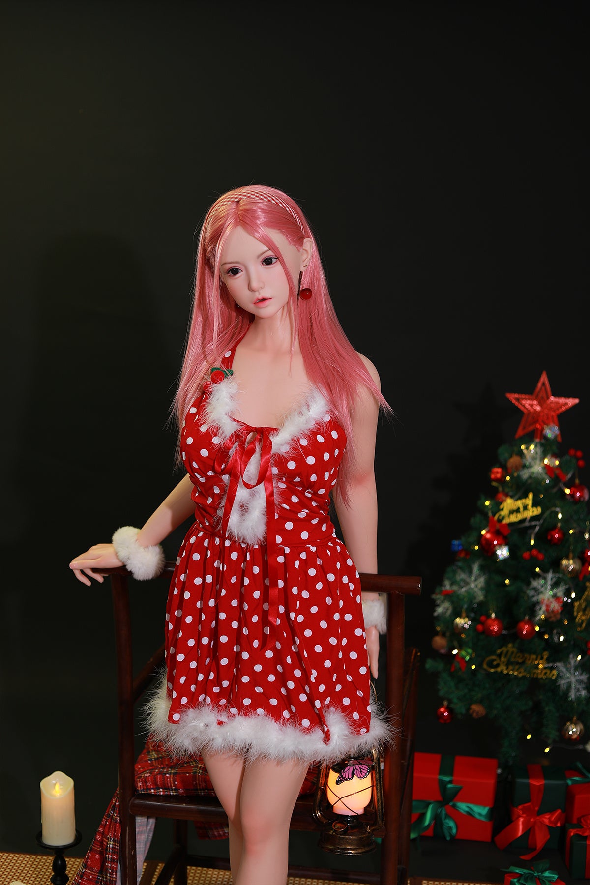 168cm (5.51ft) Medium Bust Adorable Pretty Girl Silicone Head & Body Love Doll CFBM250408 Mieko Movable Jaw