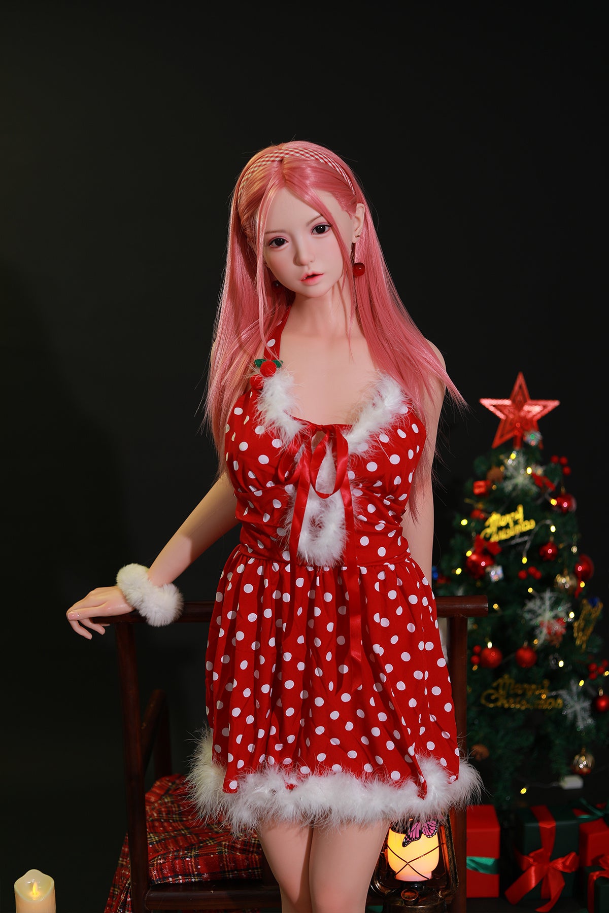 168cm (5.51ft) Medium Bust Adorable Pretty Girl Silicone Head & Body Love Doll CFBM250408 Mieko Movable Jaw