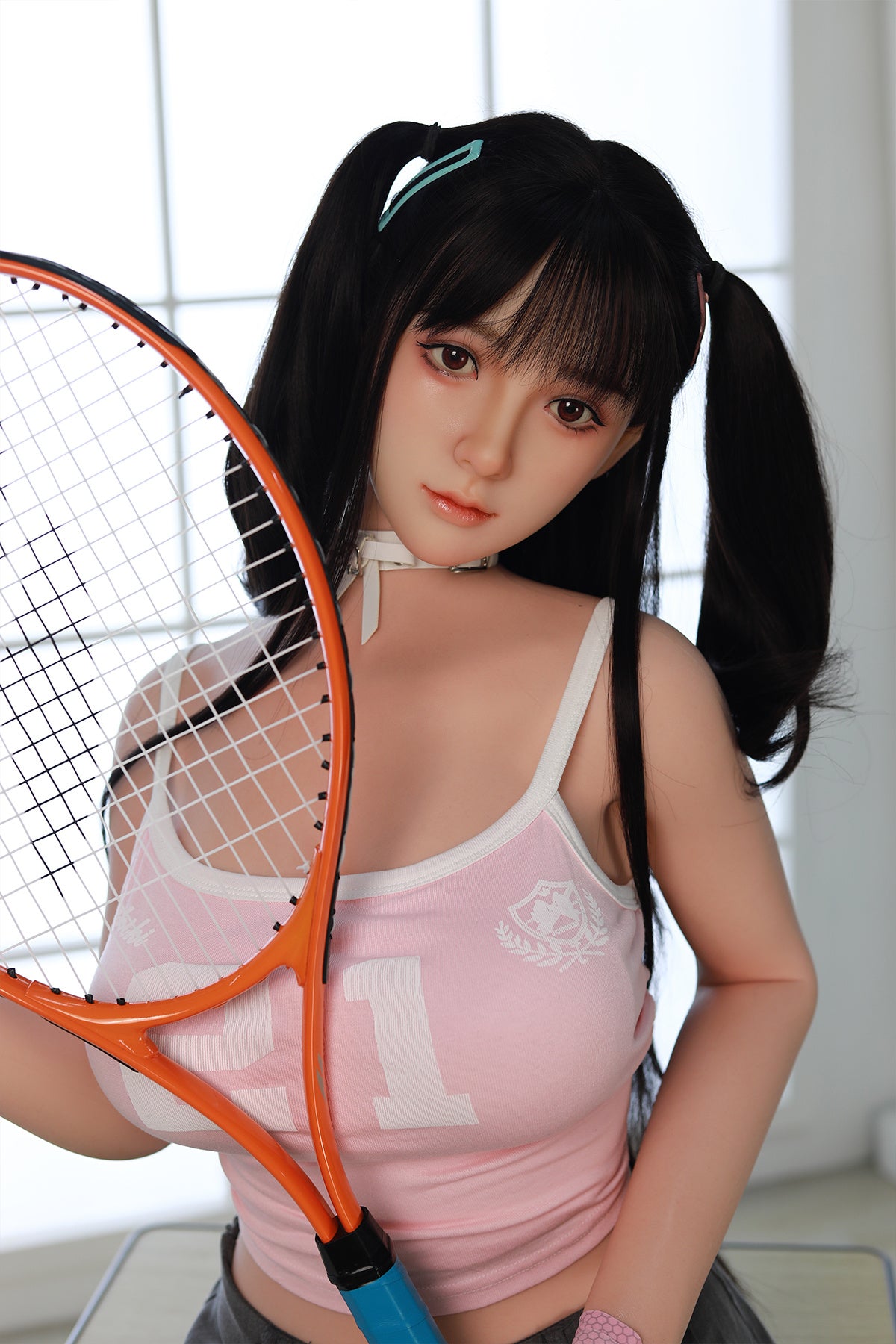 168cm (5.51ft) Big Chest Silicone Head & Body Lovely Sporty Girl Love Doll CFB250711 Hiroka