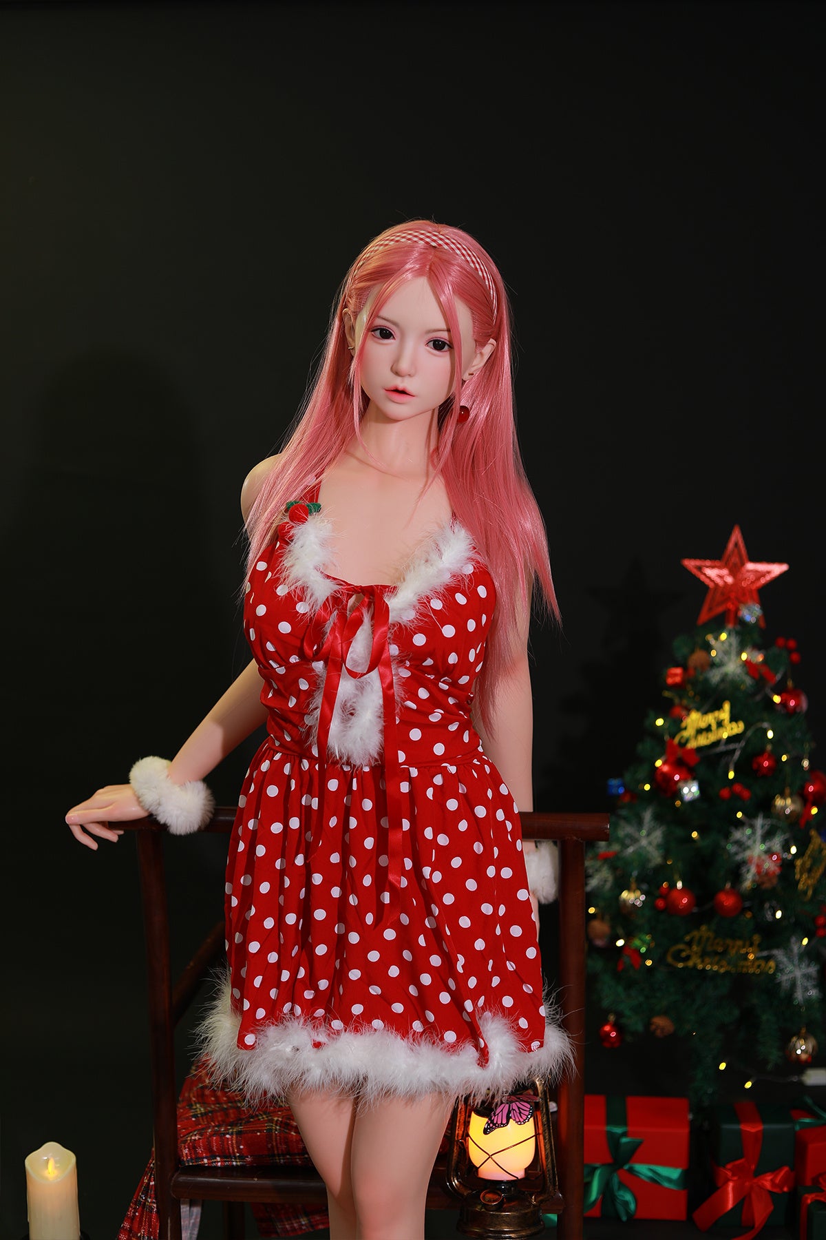 168cm (5.51ft) Medium Bust Adorable Pretty Girl Silicone Head & Body Love Doll CFBM250408 Mieko Movable Jaw