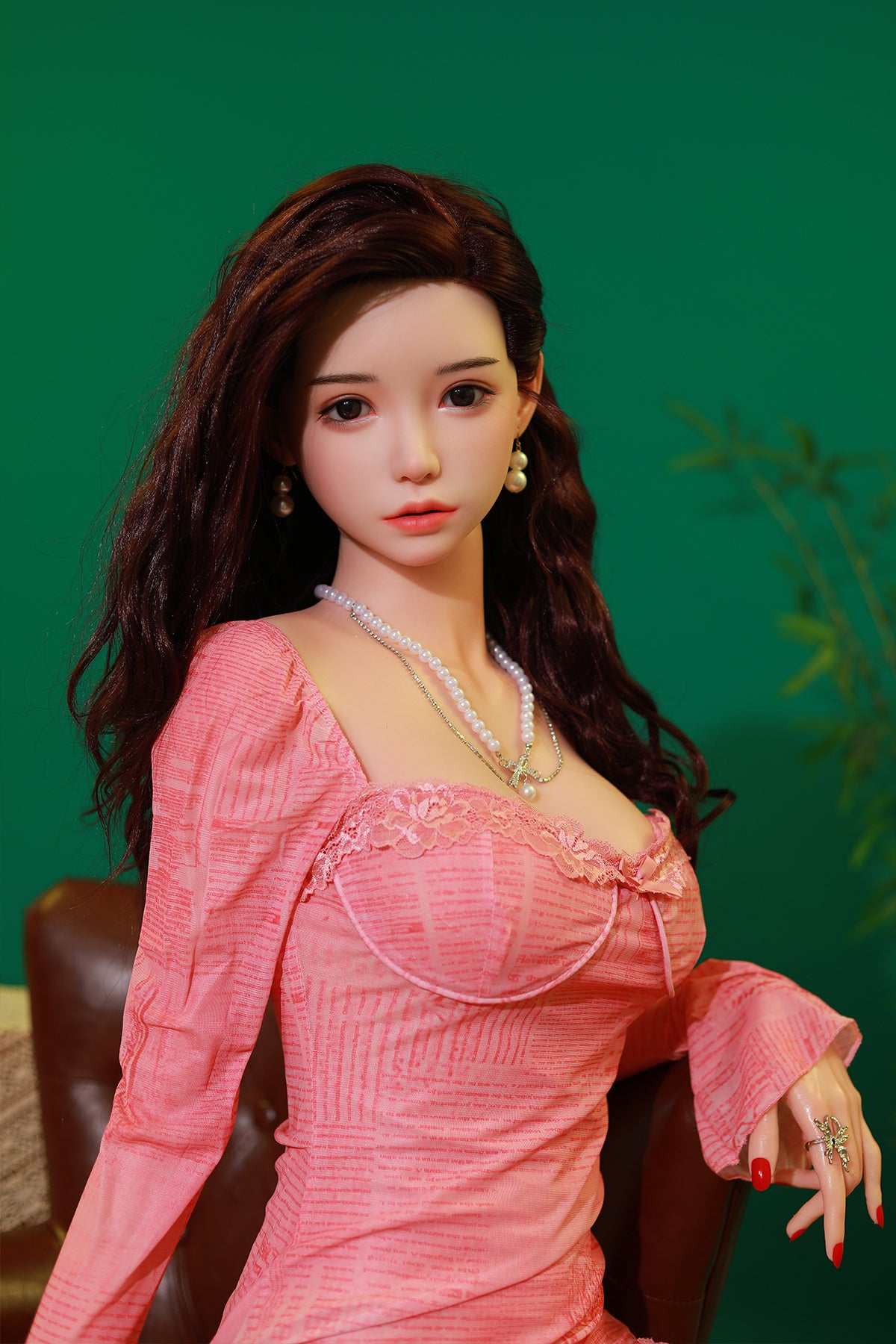 170cm (5.58ft) Small Tits Charming Girl Silicone Head & Body Sex Doll CFBM250415 Michie Movable Jaw