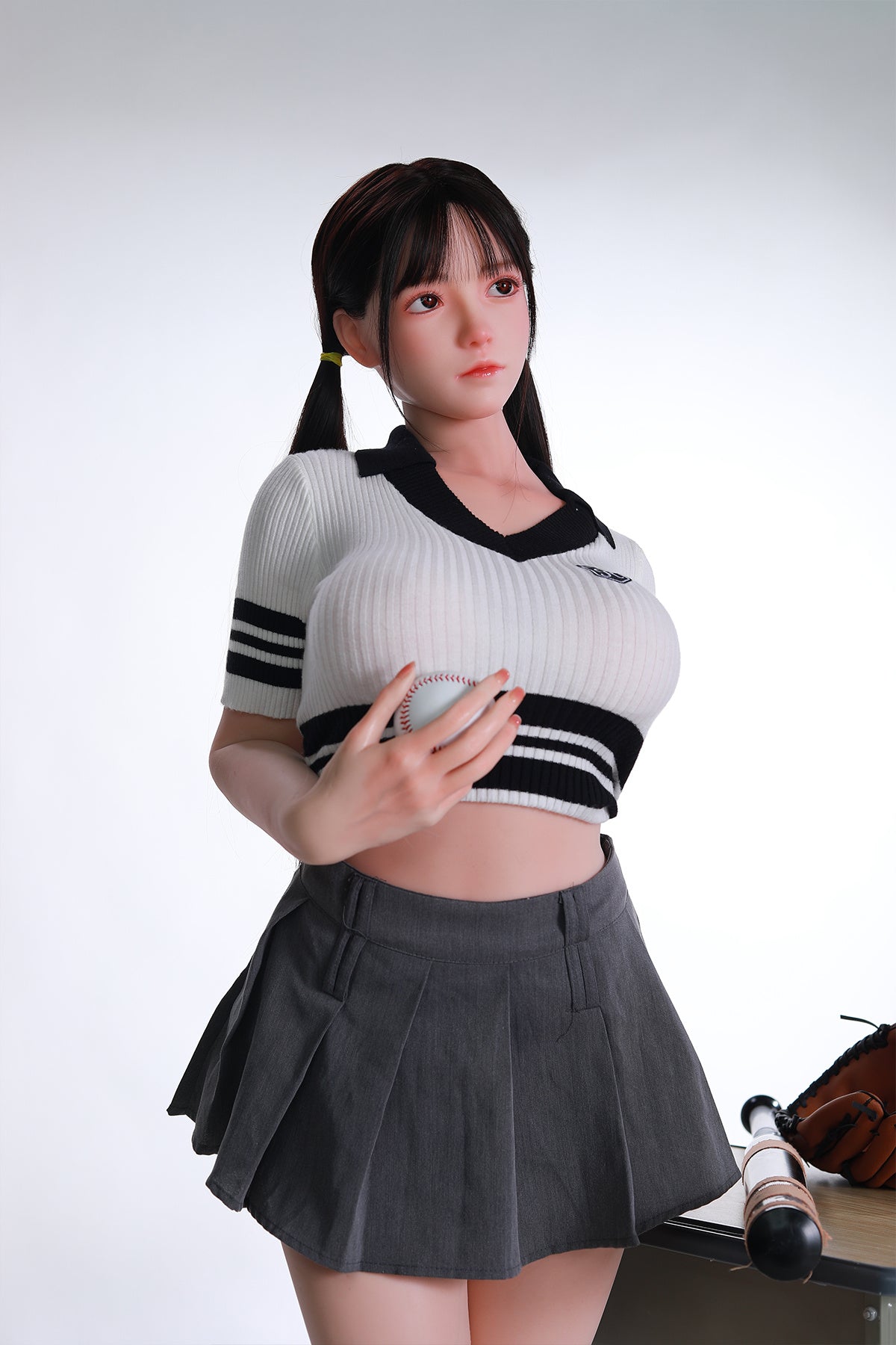 168cm (5.51ft) Big Boobs Asian Girl Sex Doll TPE Head & Silicone Body CFB250401 Sanae