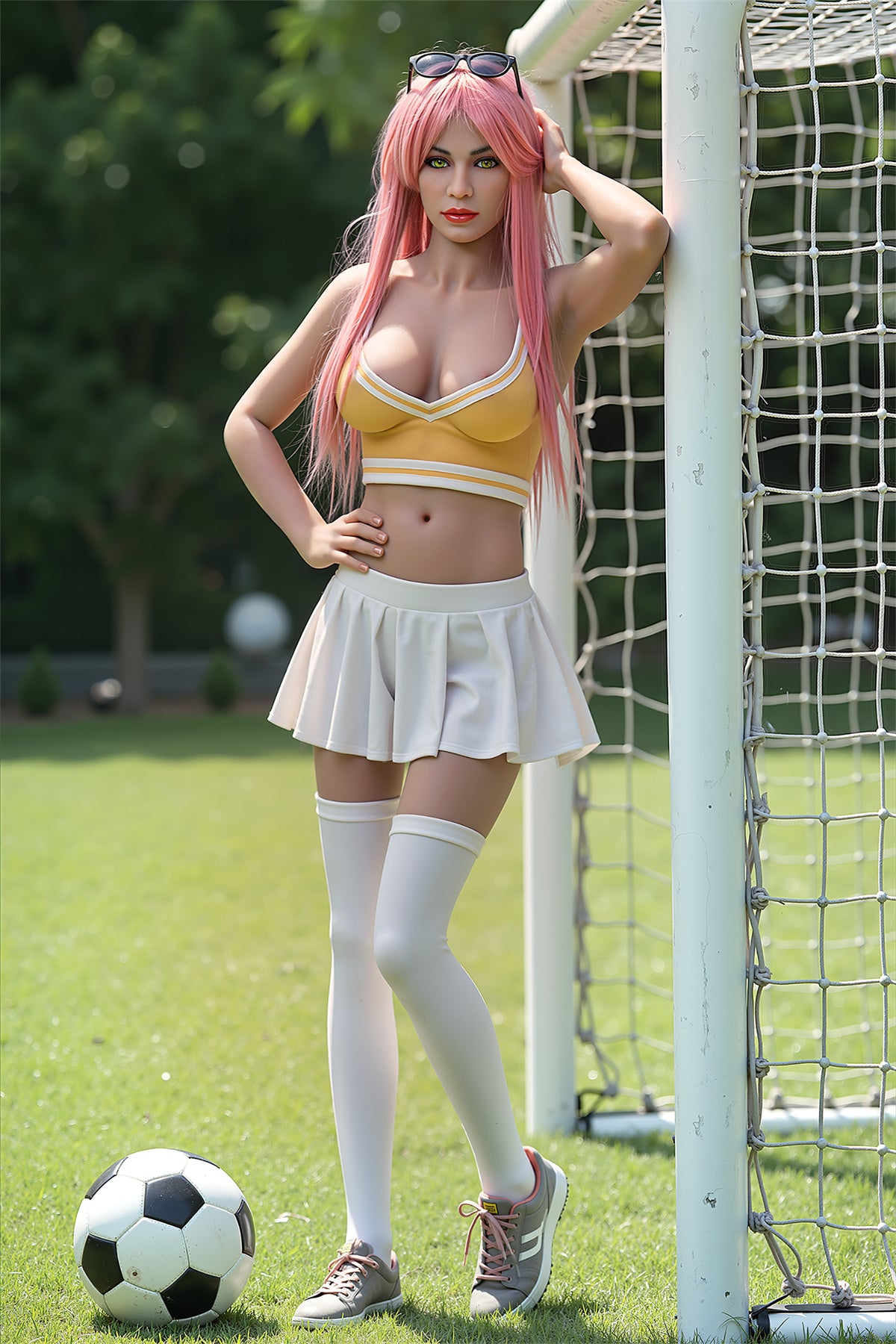 157cm (5.15ft) Medium Boobs Sexy Football Girl Love Doll F5072201 Danika