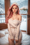 160 cm (5.25 pieds) poupée sexuelle d'amour pour jeune femme aux gros seins D4041607 Isabela HB8