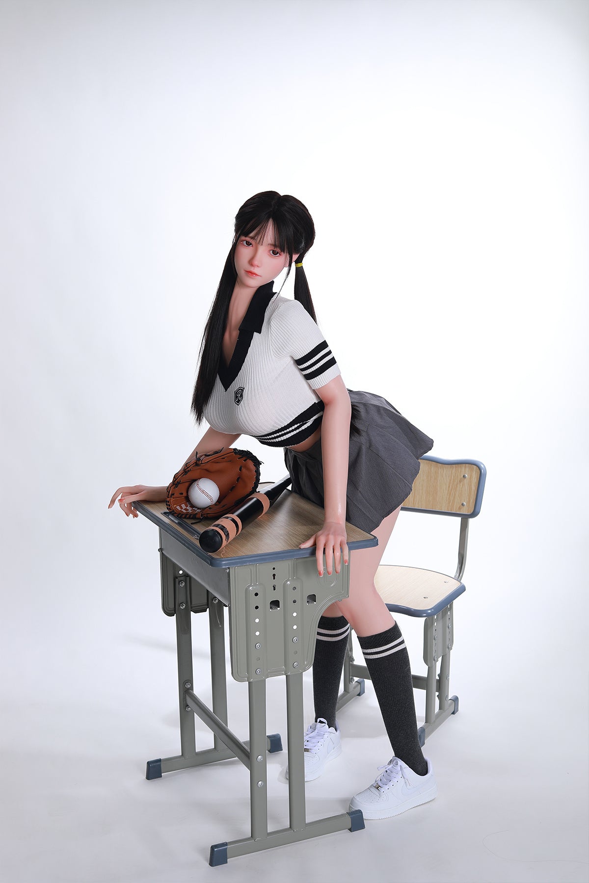 168cm (5.51ft) Big Boobs Asian Girl Sex Doll TPE Head & Silicone Body CFB250401 Sanae