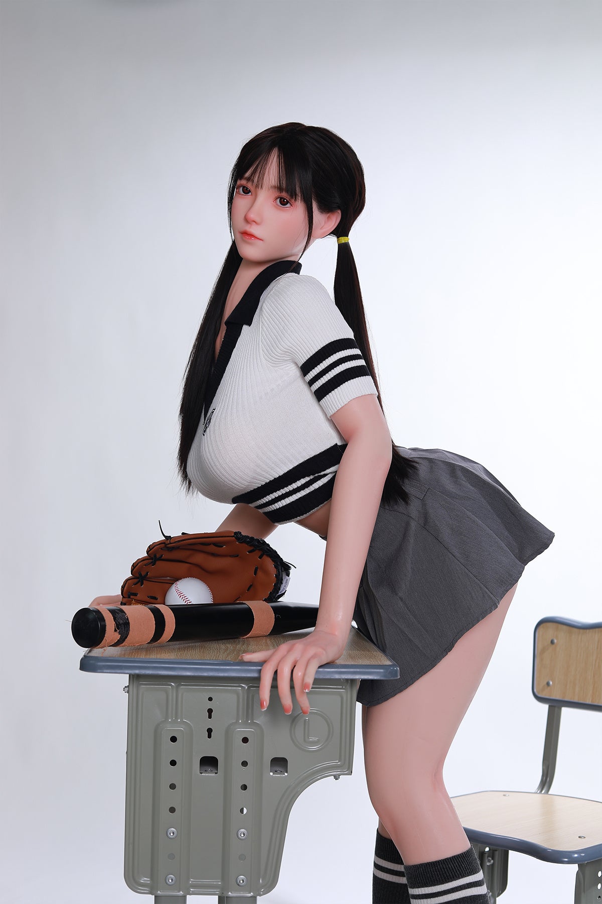 168cm (5.51ft) Big Boobs Asian Girl Sex Doll TPE Head & Silicone Body CFB250401 Sanae