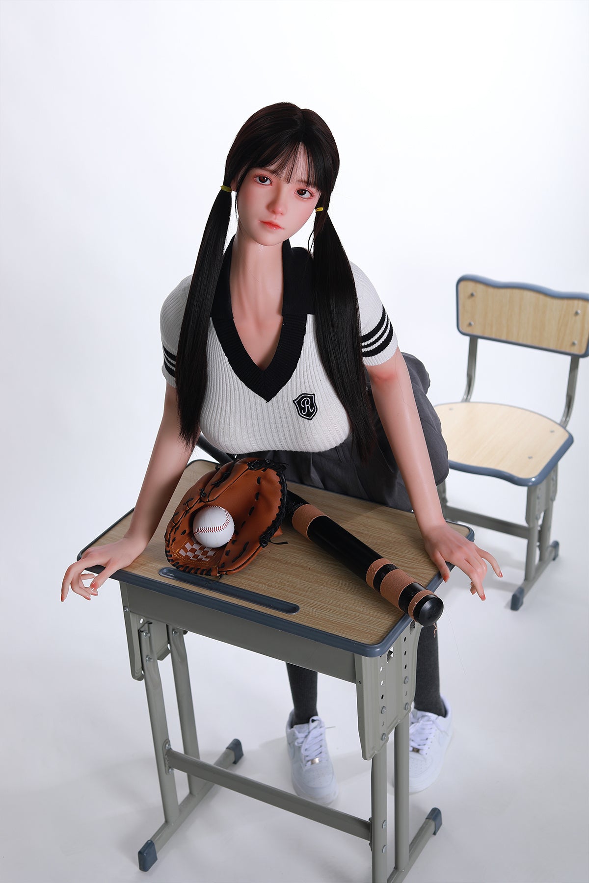 168cm (5.51ft) Big Boobs Asian Girl Sex Doll TPE Head & Silicone Body CFB250401 Sanae