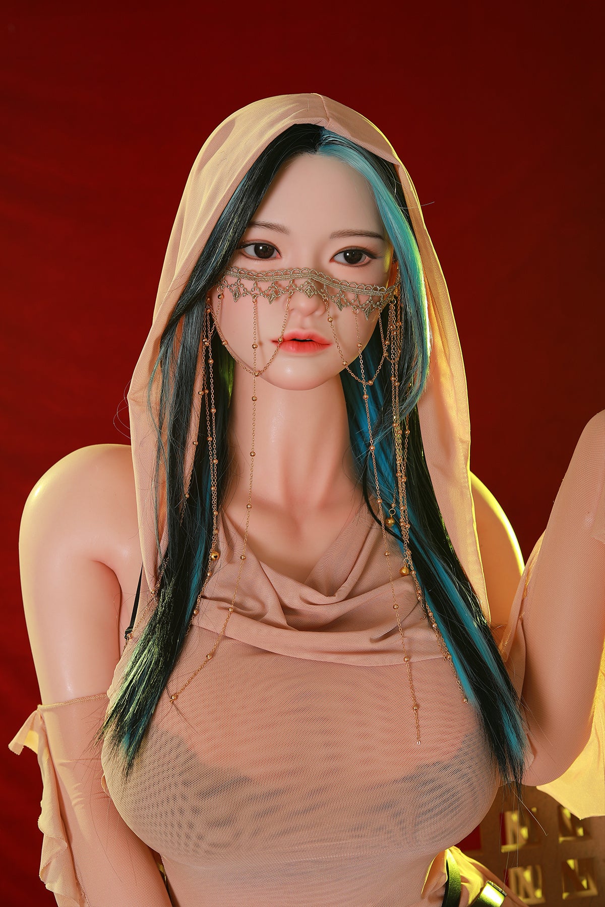 165cm (5.41ft) Big Breasts Silicone Head & Body Cosplay Love Doll CFBM250404 Yoshika Movable Jaw
