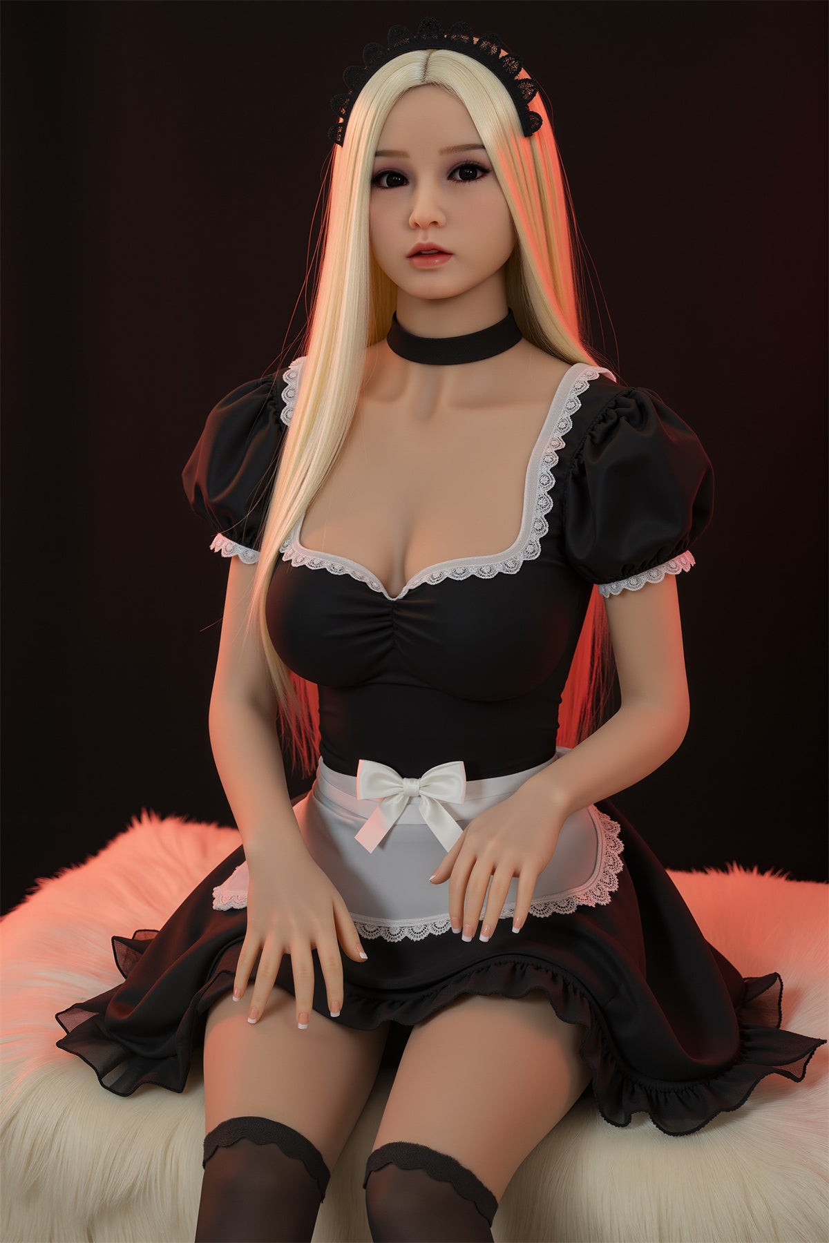 148cm (4.85ft) Small Breasts Adorable Maid Love Doll F4111202 Petty