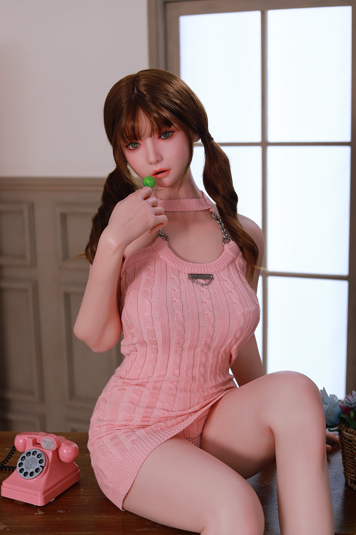 168cm (5.51ft) Medium Chest Silicone Head & Body Sweet Girl Sex Doll CFBM250407 Dariya Movable Jaw