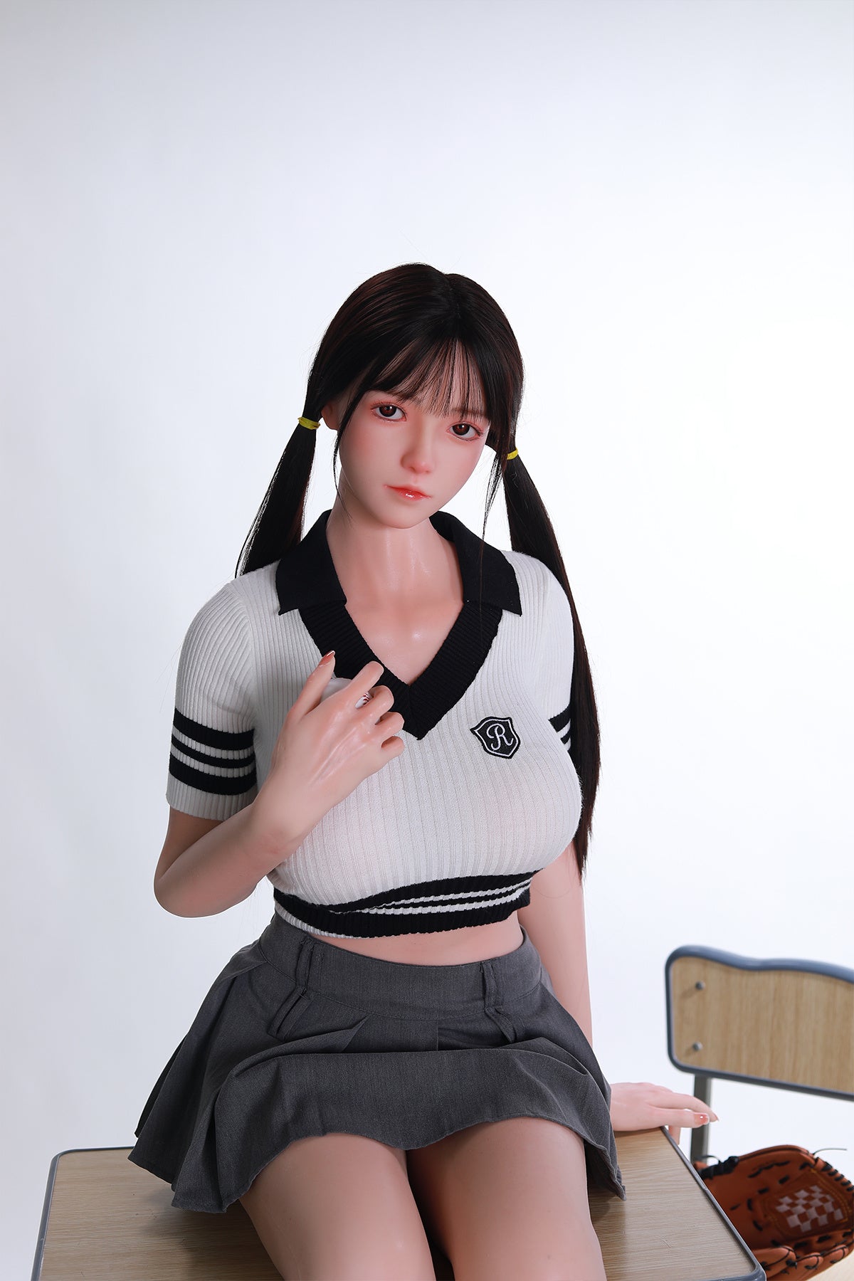 168cm (5.51ft) Big Boobs Asian Girl Sex Doll TPE Head & Silicone Body CFB250401 Sanae