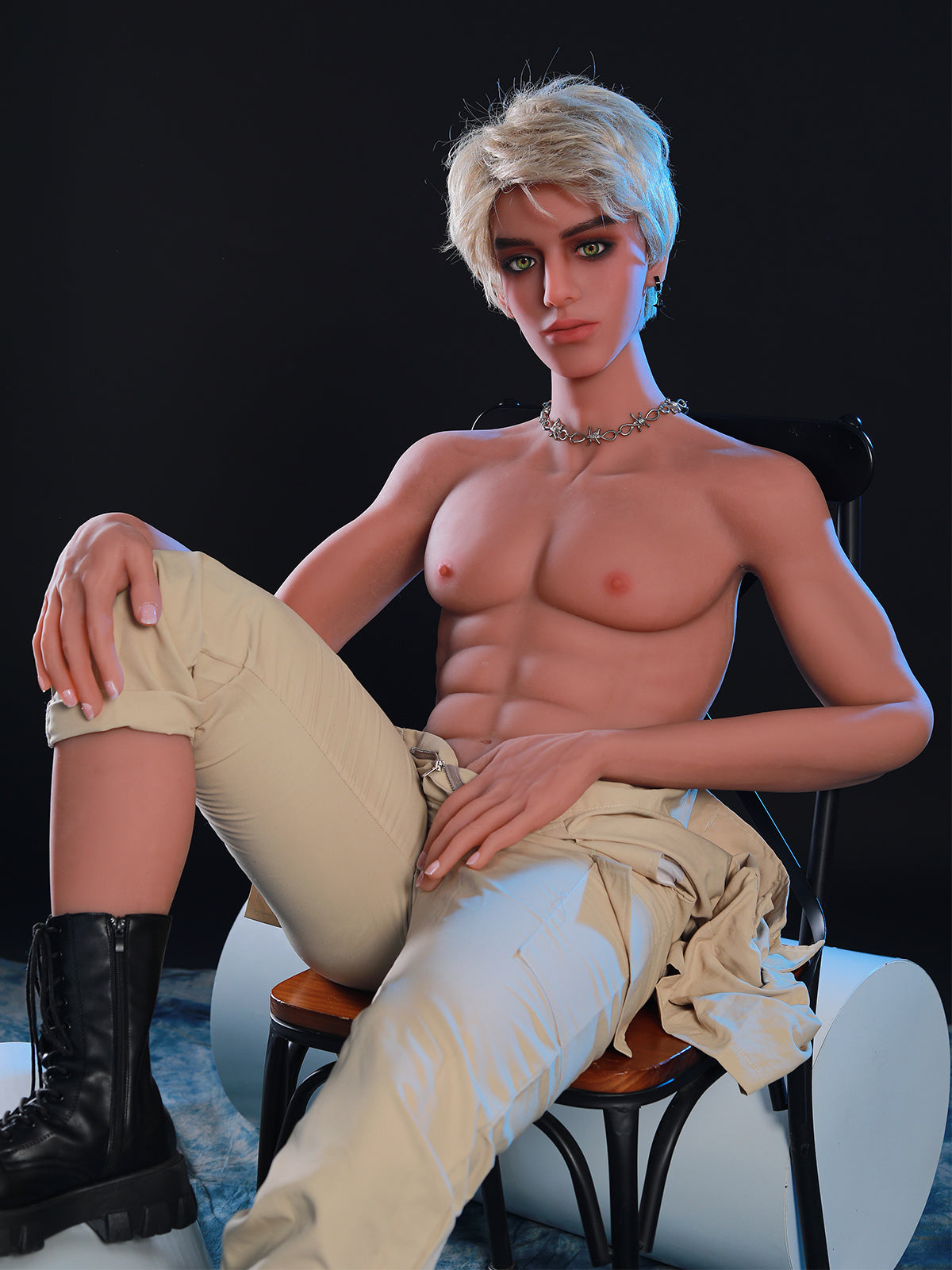 165cm (5.41ft) Muscular Handsome Young Man Male Sex Doll C2412216 Parker