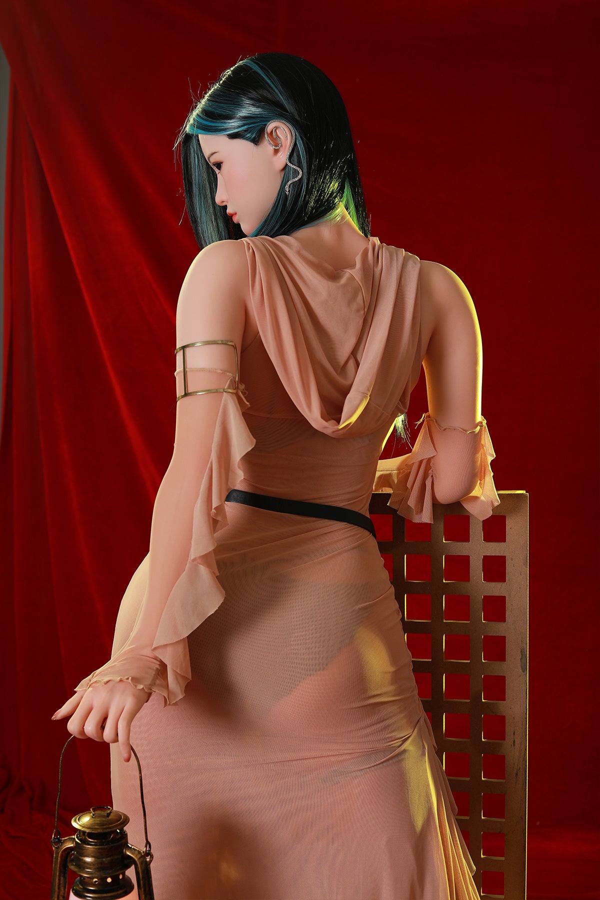 165cm (5.41ft) Big Breasts Silicone Head & Body Cosplay Love Doll CFBM250404 Yoshika Movable Jaw