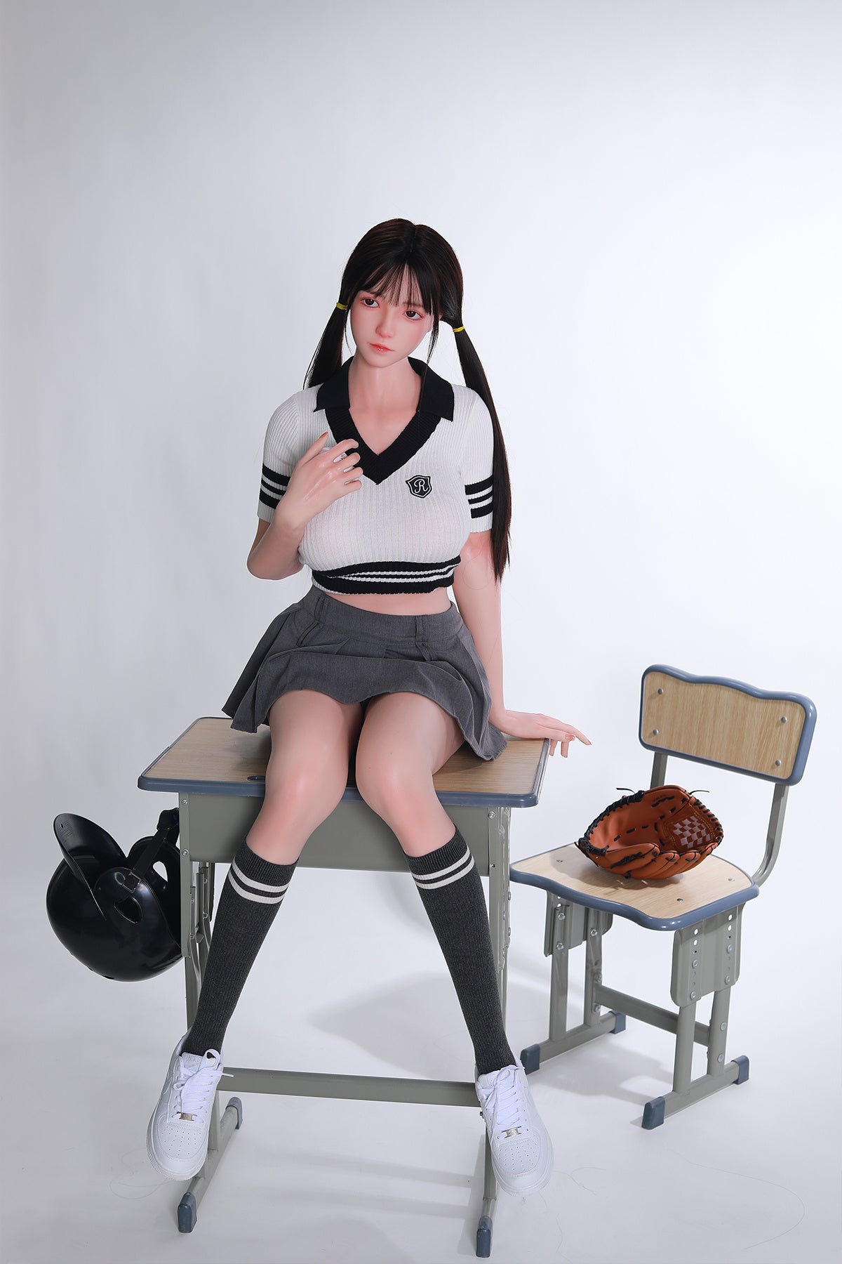 168cm (5.51ft) Big Boobs Asian Girl Sex Doll TPE Head & Silicone Body CFB250401 Sanae