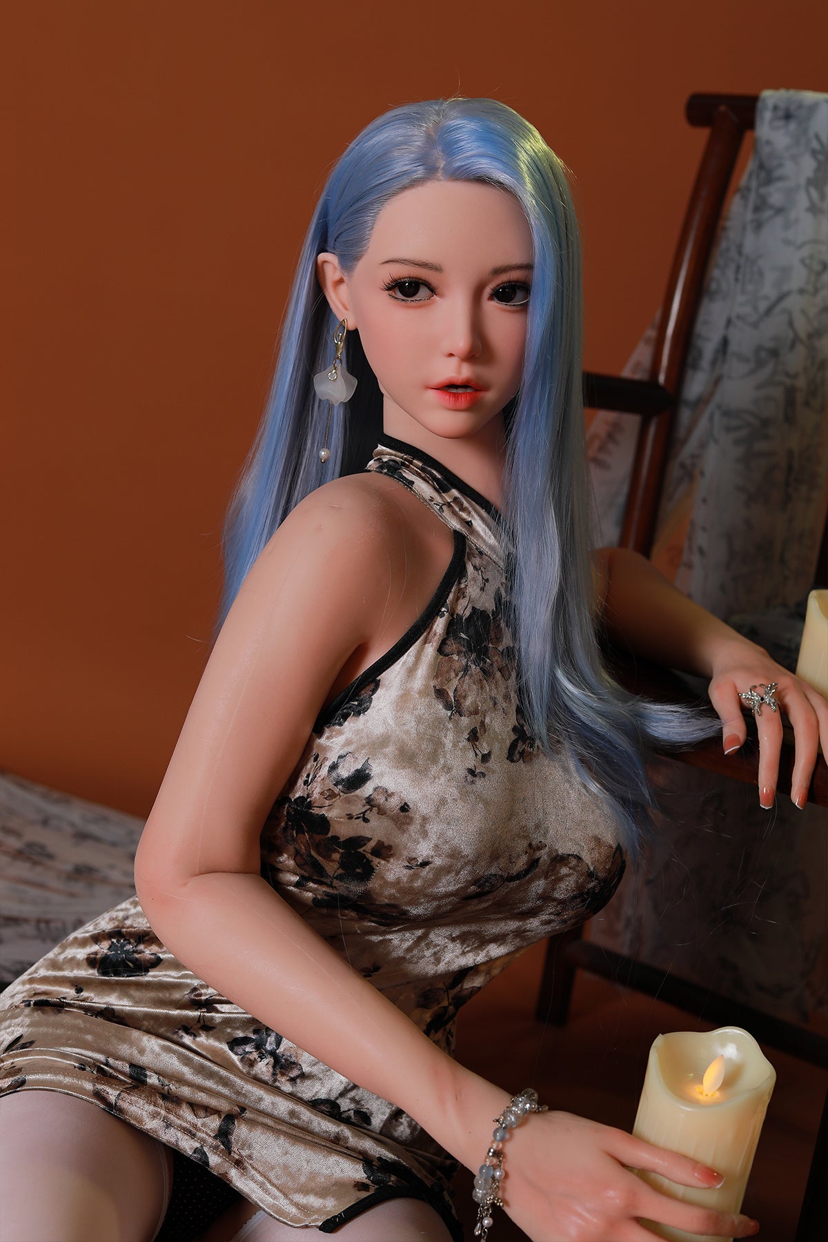 168cm (5.51ft) Big Breasts Sexy Japanese Silicone Head & Body Sex Doll CFBM250409 Umeko Movable Jaw