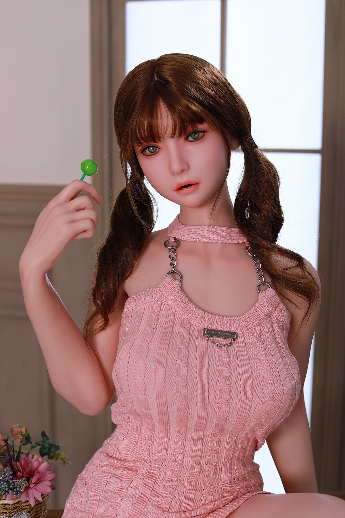 168cm (5.51ft) Medium Chest Silicone Head & Body Sweet Girl Sex Doll CFBM250407 Dariya Movable Jaw
