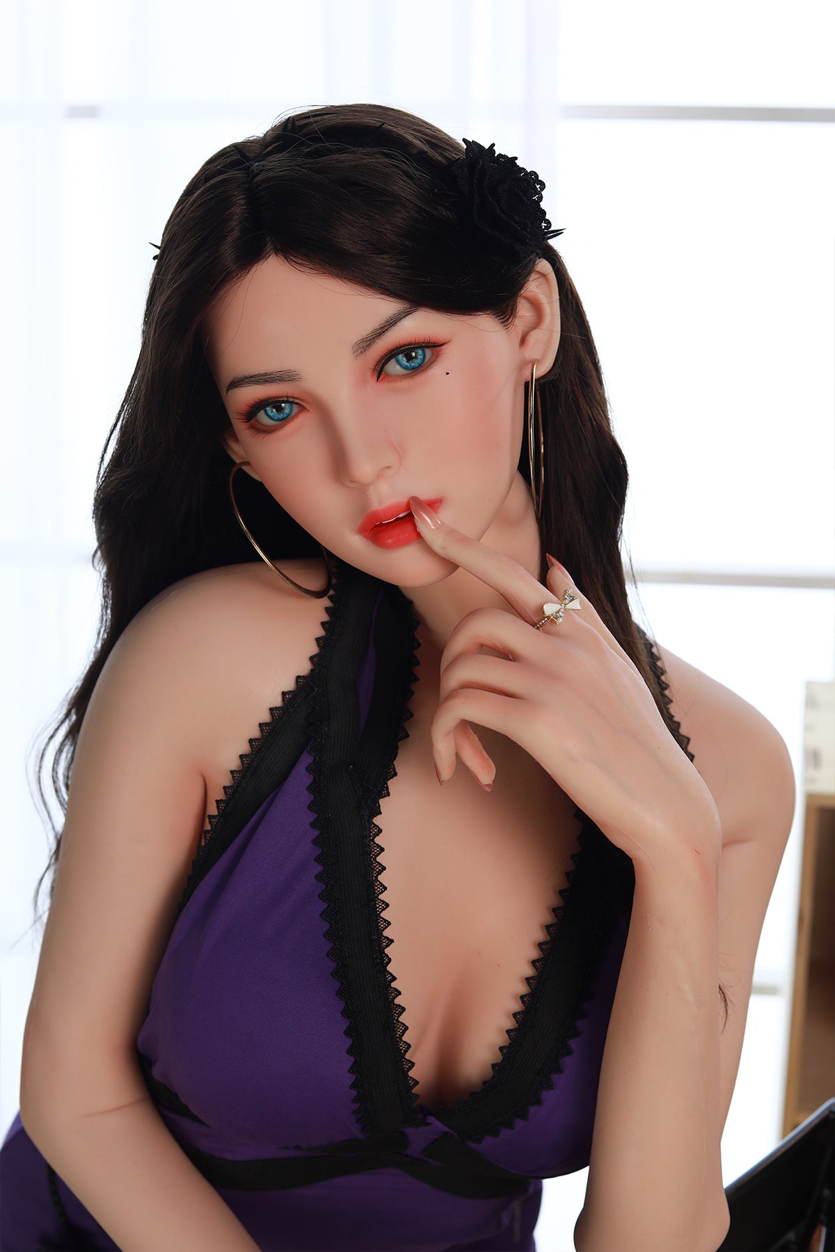 165cm (5.41ft) Big Bust Elegant Mature Lady Silicone Head & Body Love Doll CFB250504 Nanaka