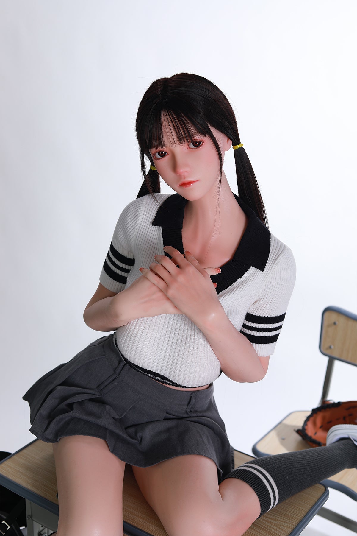 168cm (5.51ft) Big Boobs Asian Girl Sex Doll TPE Head & Silicone Body CFB250401 Sanae