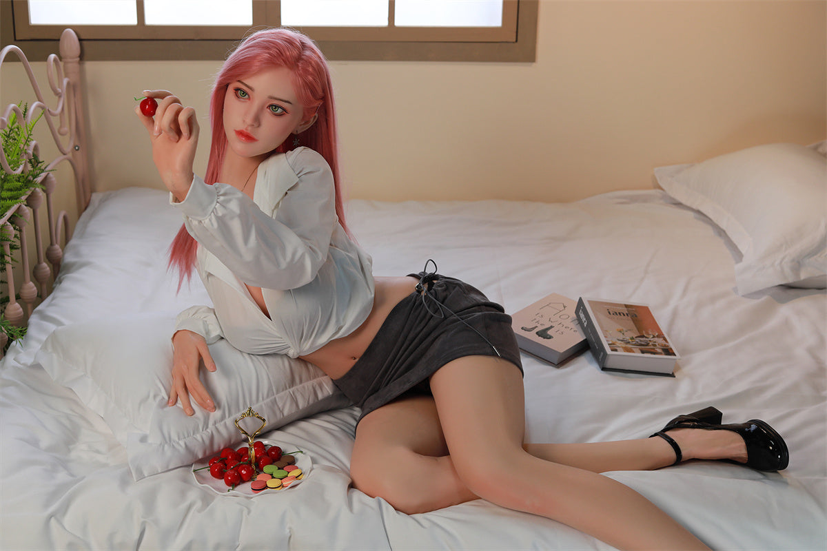 168cm (5.51ft) Medium Bust Japanese Cute Lady Silicone Head & Body Sex Doll CFB250403 Azusa