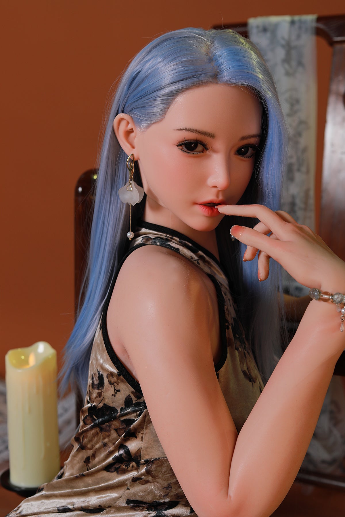 168cm (5.51ft) Big Breasts Sexy Japanese Silicone Head & Body Sex Doll CFBM250409 Umeko Movable Jaw
