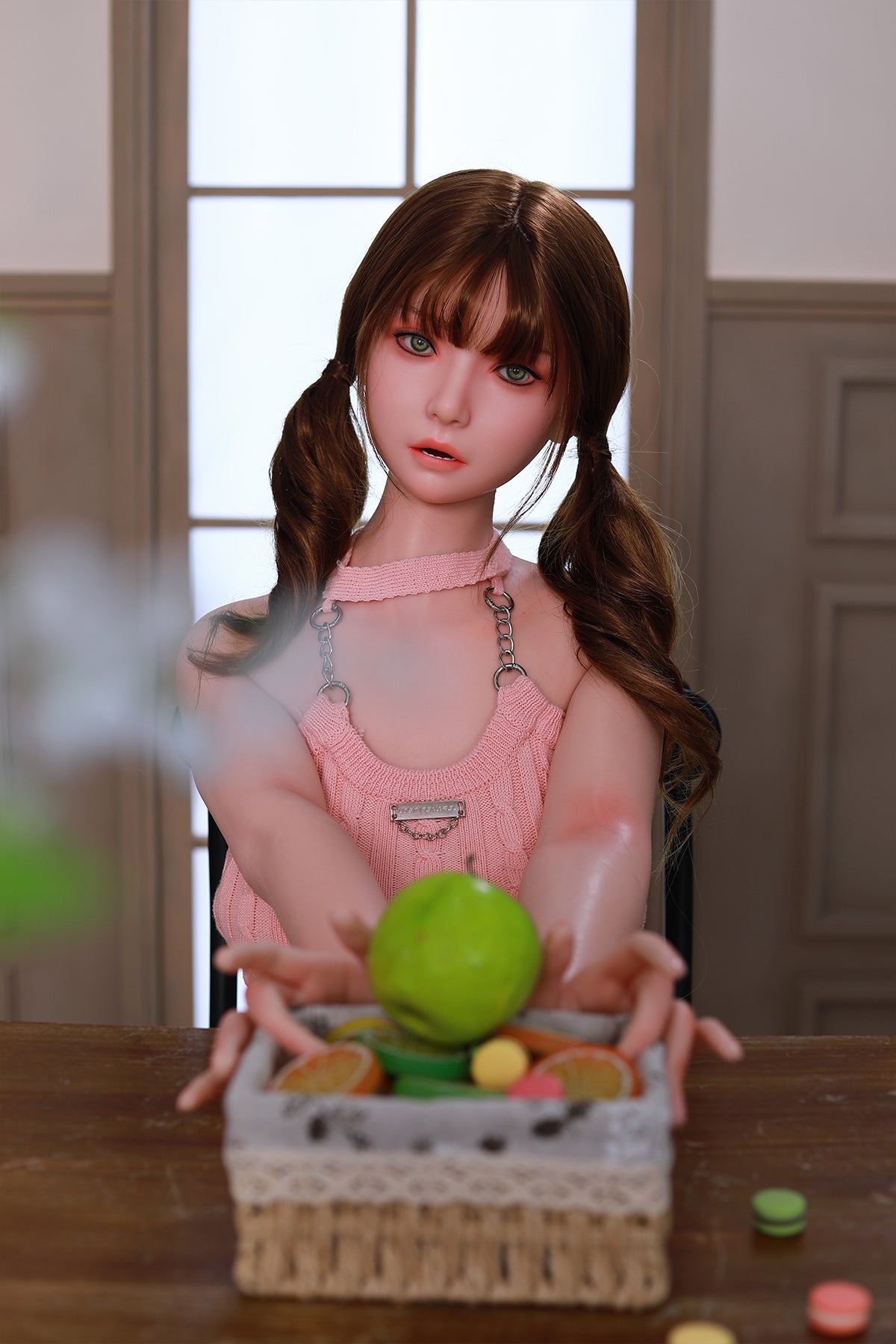 168cm (5.51ft) Medium Chest Silicone Head & Body Sweet Girl Sex Doll CFBM250407 Dariya Movable Jaw