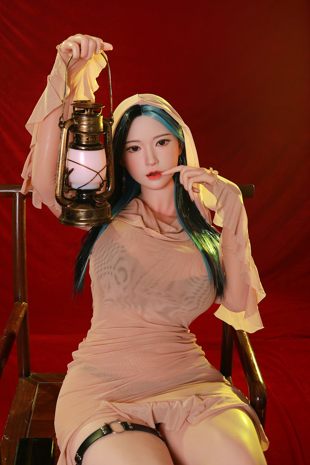 165cm (5.41ft) Big Breasts Silicone Head & Body Cosplay Love Doll CFBM250404 Yoshika Movable Jaw